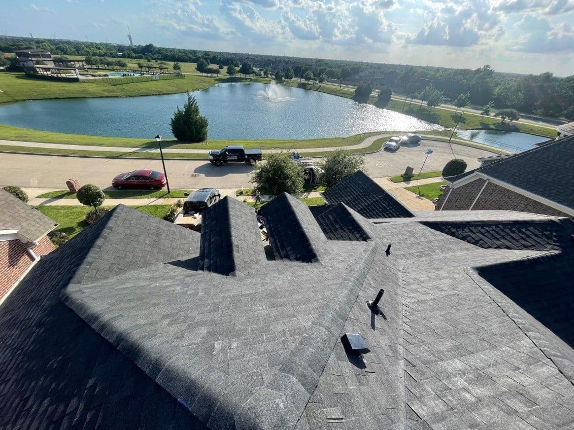 Stunning Roof Upgrade With Dark Shingles image